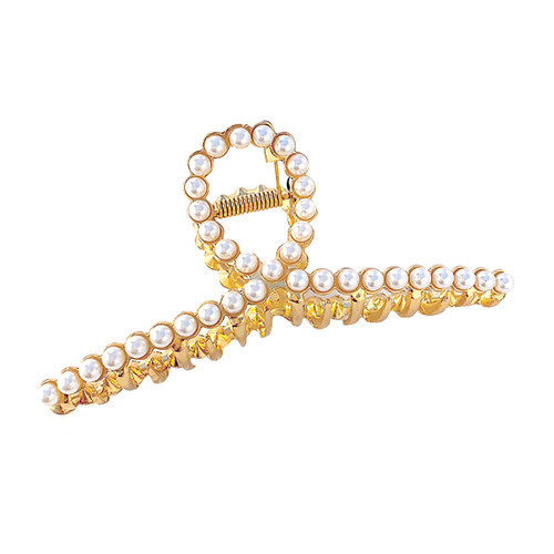 网红2025新款高端抓夹发卡大号发夹女头发鲨鱼夹子后脑勺盘发头饰 - 图3