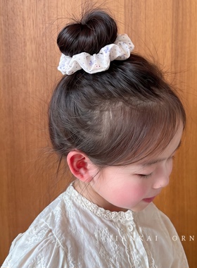 高马尾小肠发圈儿童女高弹力皮筋