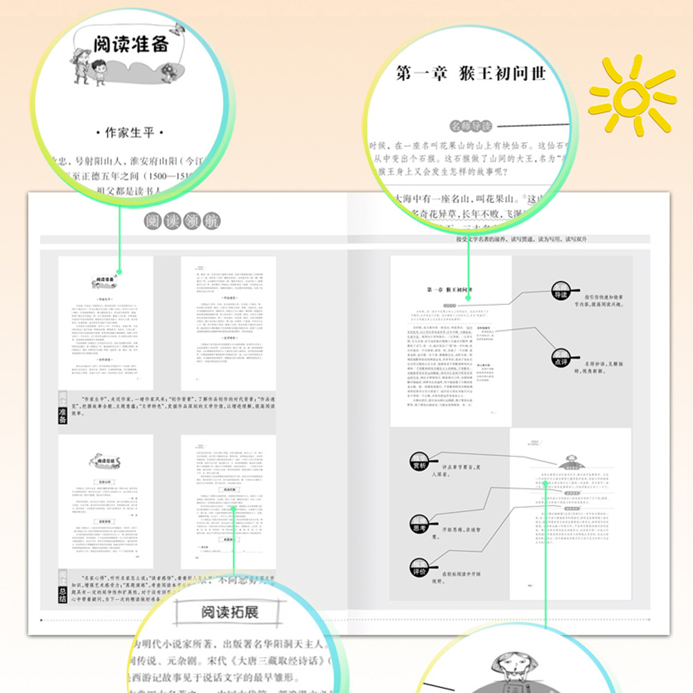 西游记原著正版初中生七年级人教版无障碍阅读学生版原著正版吴承恩青少年中小学生三四五六七年级上册下册课外书-图1