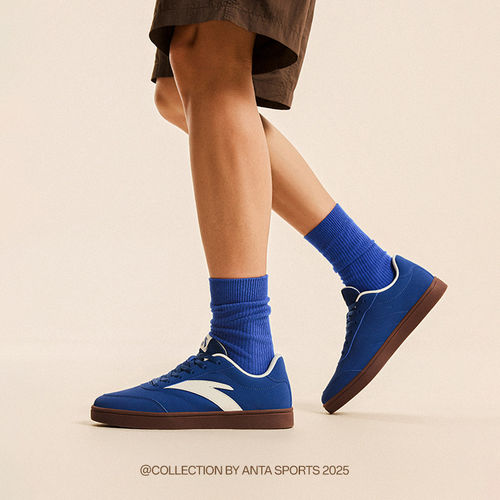 安踏活力经典薄底低帮板鞋男鞋新款美拉德潮流鞋官方正品运动鞋子 - 图2