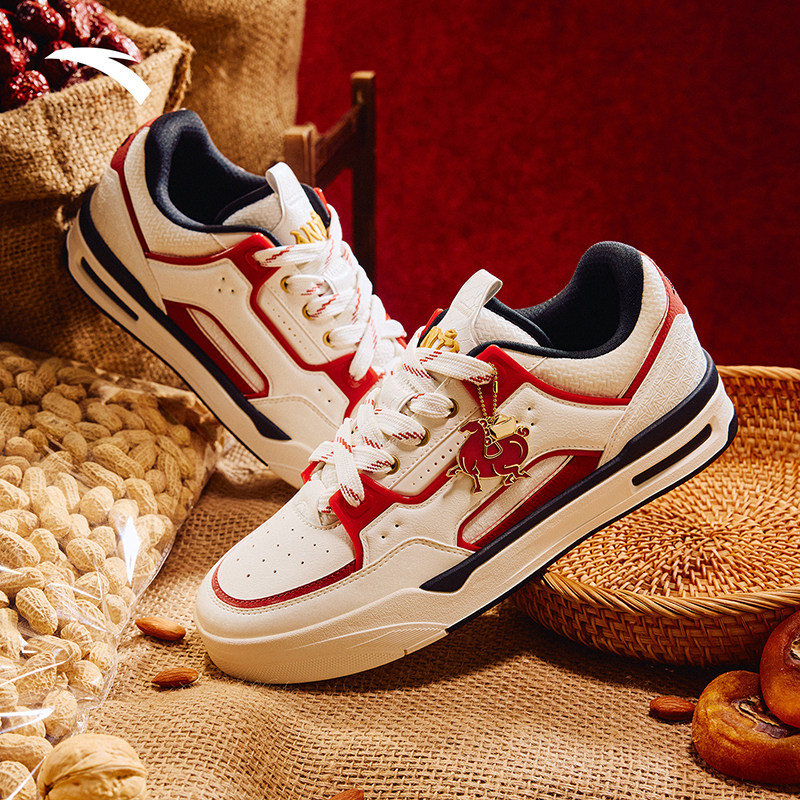 【新年款】安踏骜杰休闲板鞋男鞋马年本命年运动鞋子男112618043,淘宝优惠券,粉丝福利购,淘宝优惠卷