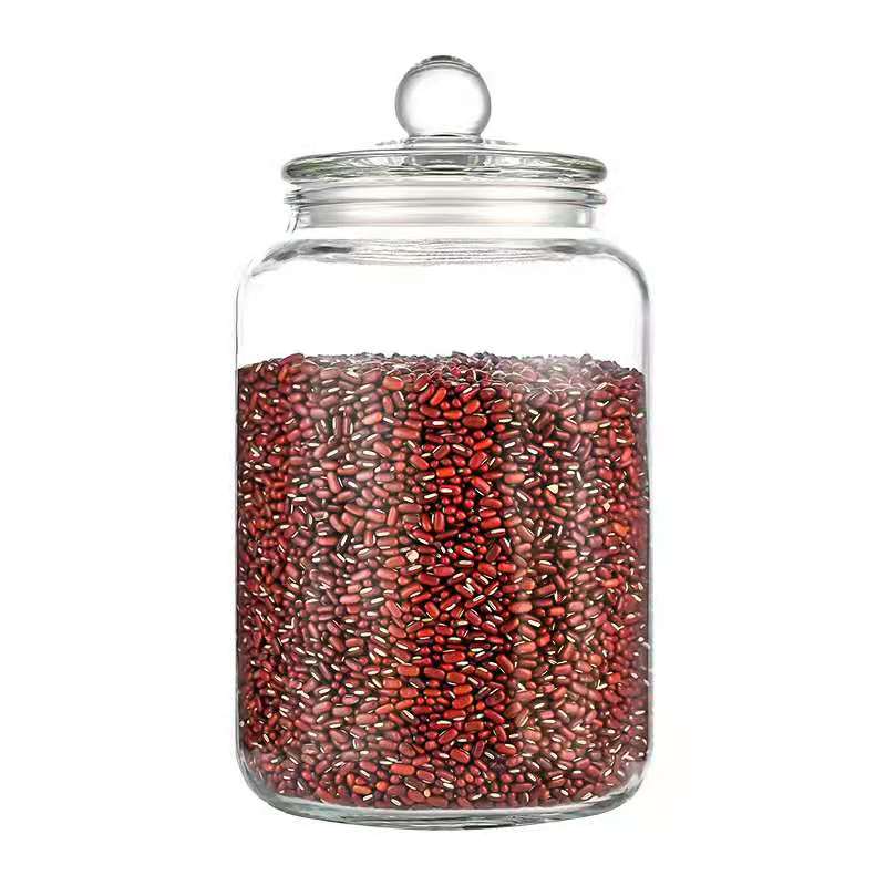 Tea and grains moisture-proof glass sealed jar large diameter