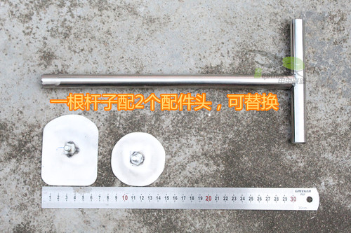 甲虫饲育压土工具自制压菌瓶棒不锈钢制品压木屑棒压土棒独角仙 - 图1