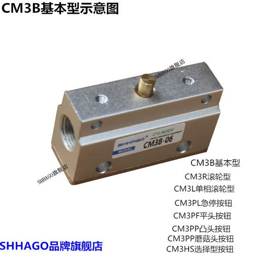CM3B-06\CM3PP-06\CM3PL-06\CM3PF-06\CM3PM\CM3HS/L\R-06机械阀 - 图3