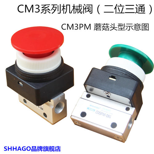 CM3B-06\CM3PP-06\CM3PL-06\CM3PF-06\CM3PM\CM3HS/L\R-06机械阀 - 图1