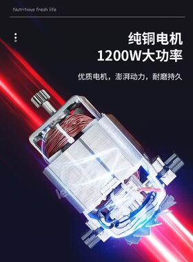 海月绞肉机大功率/肉丸打浆机