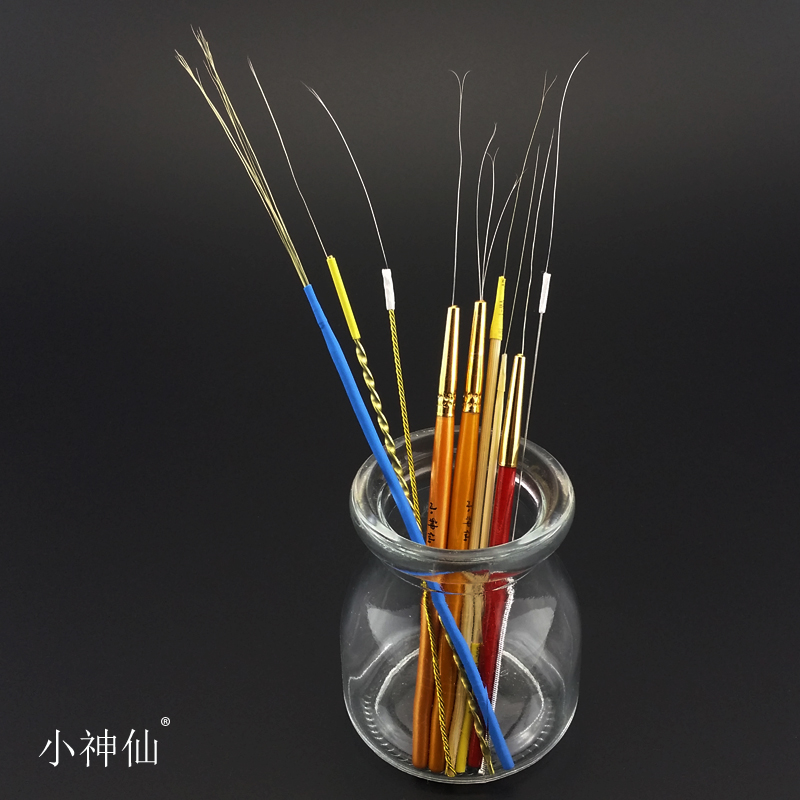 小神仙掏耳朵工具采耳马尾毛打耳朵毛毛挠痒痒耳道按摩挖耳朵毛棒-图0