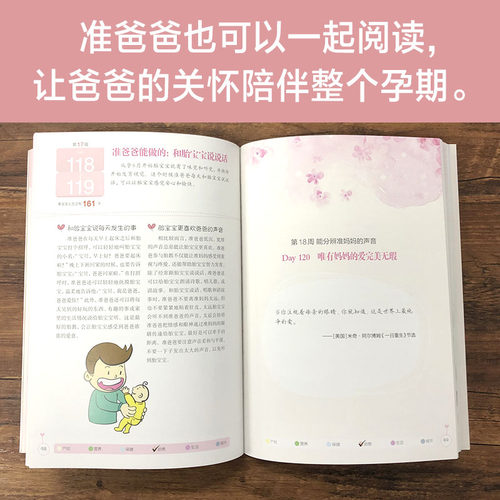怀孕一天一页 怀孕书籍 孕妇书籍大全 怀孕期 怀孕 孕妇书 母婴书籍 胎教书籍 备孕书籍 孕妈妈书孕期书籍怀孕大百科JF - 图2