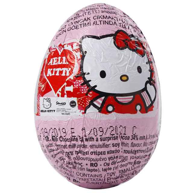 hello kitty chocolate egg