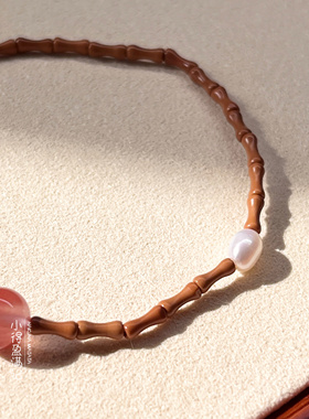 澜山疗愈手链竹节喜水木缓解焦虑