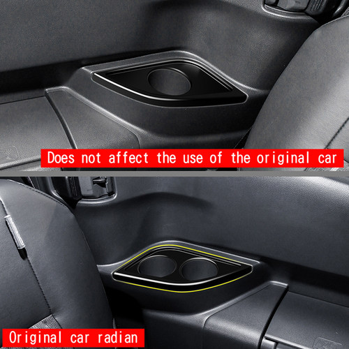 适用港版丰田NOAH VOXY 90系钢琴黑内饰改装中控排挡面板配件贴片 - 图0