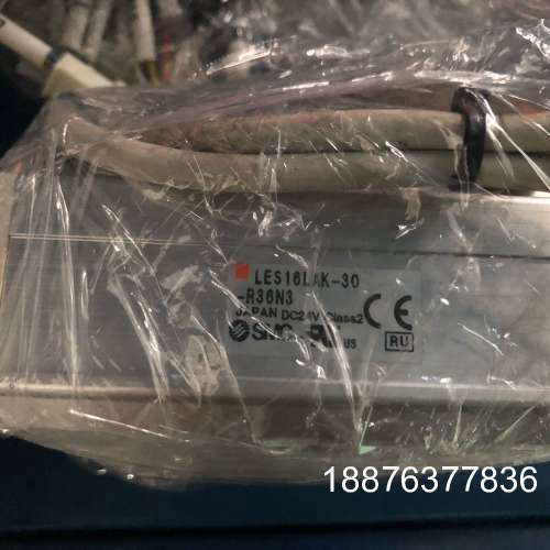 拆机SMC电动滑台气缸一套LES16LAK-30-R36N3议价 - 图0