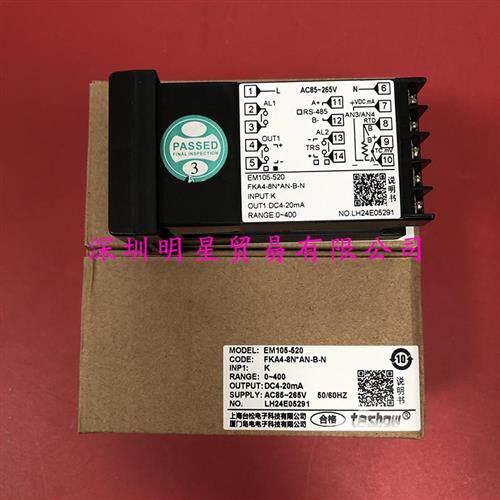 台湾TESHOW温控器EM105-520 FKA4-VN*AN-B-N原装正品假一罚十 - 图0