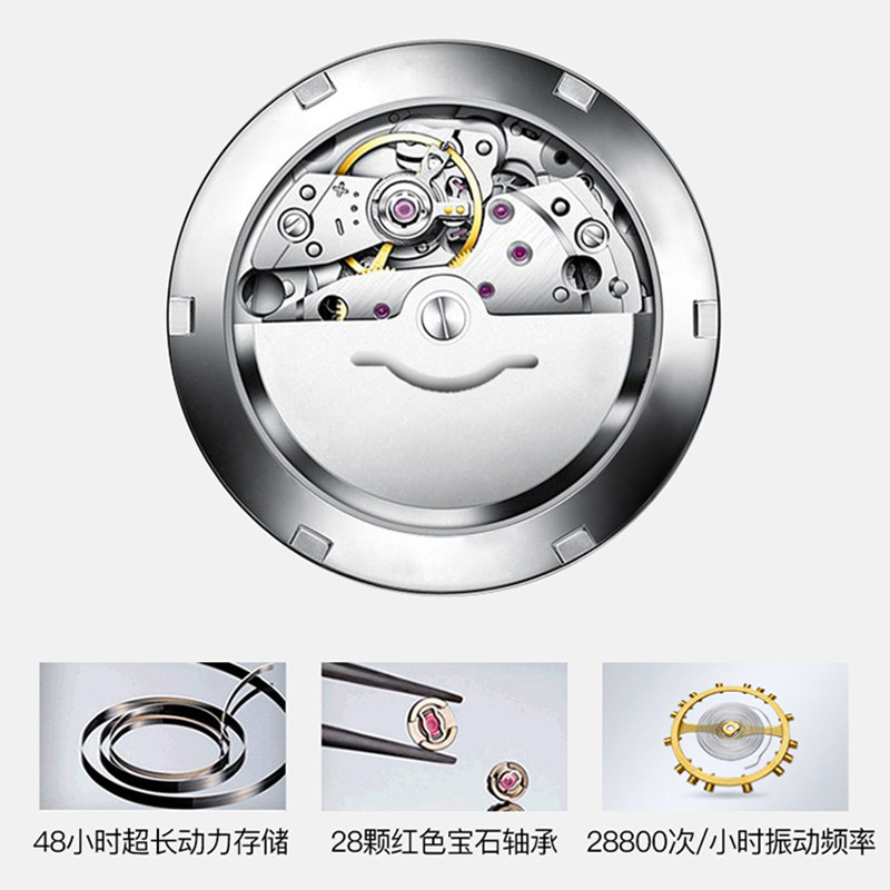 正品康卡斯男士陀飞轮镂空机械表 迪塔凯迪森国产腕表