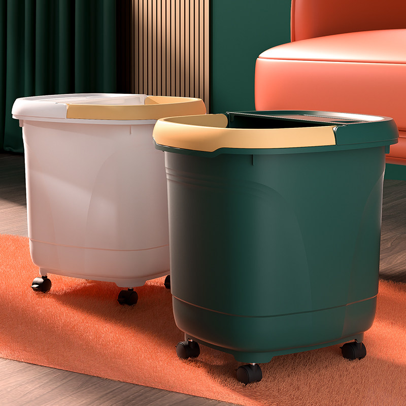 泡脚桶家用过小腿按摩神器2022水桶 文丽足浴盆/足浴桶