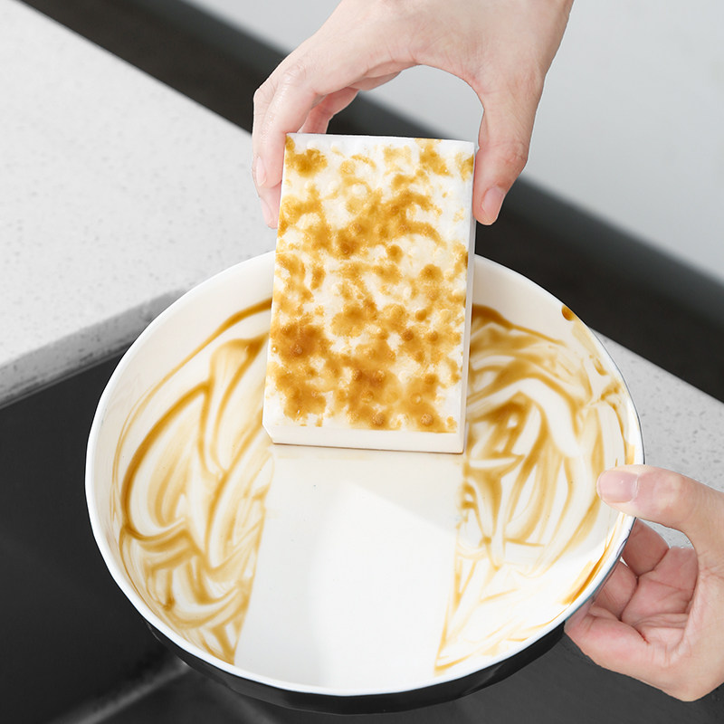 高密度纳米魔力擦洗碗刷锅厨房海绵 文丽海绵擦