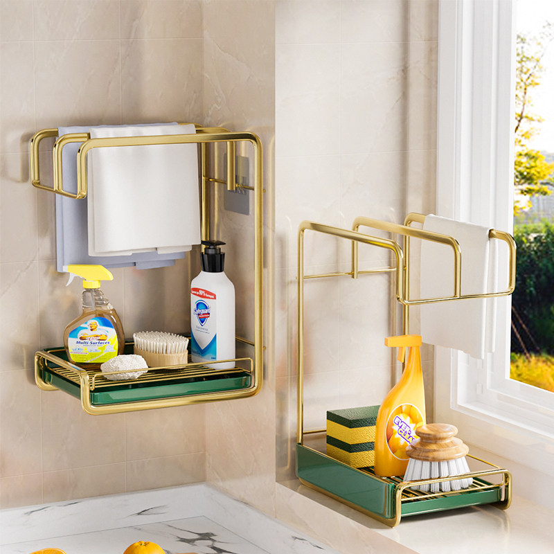 抹布沥水架厨房置物收纳毛巾各种神器厨具生活用品家用大全小物件,淘宝优惠券,粉丝福利购,淘宝优惠卷