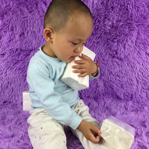 小矮人原木纸巾 400/360张母婴儿面巾纸餐巾纸抽纸卫生纸 50/60包 - 图0
