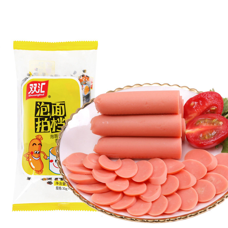 双汇泡面拍档火腿肠240g*3袋泡面搭档香肠肉肠即食零食肠官方正品
