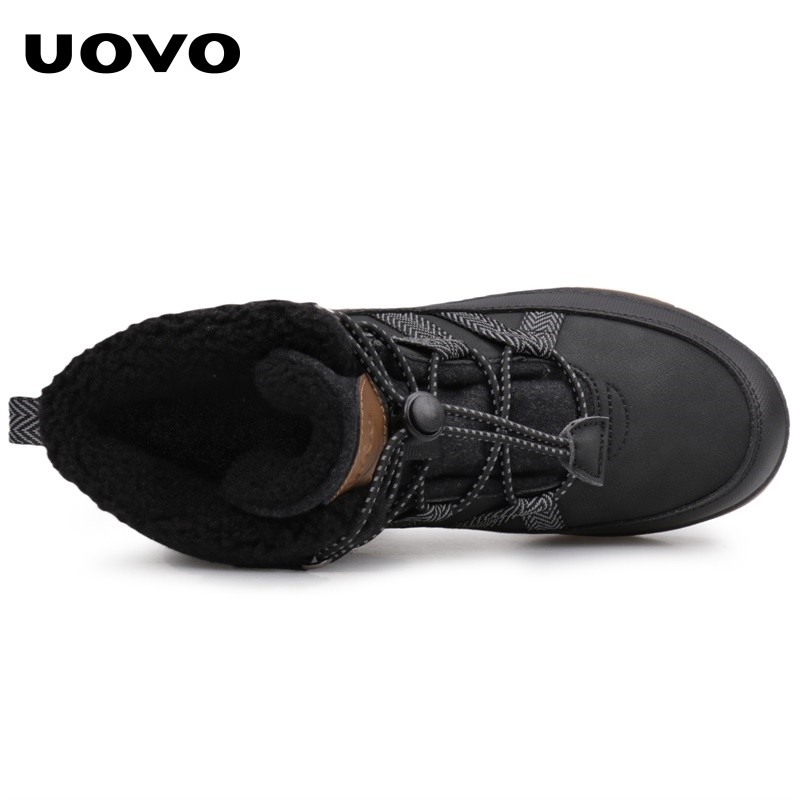 UOVO童鞋2025冬季新款男童加绒保暖棉鞋儿童高帮运动鞋秋冬休闲鞋,淘宝优惠券,粉丝福利购,淘宝优惠卷