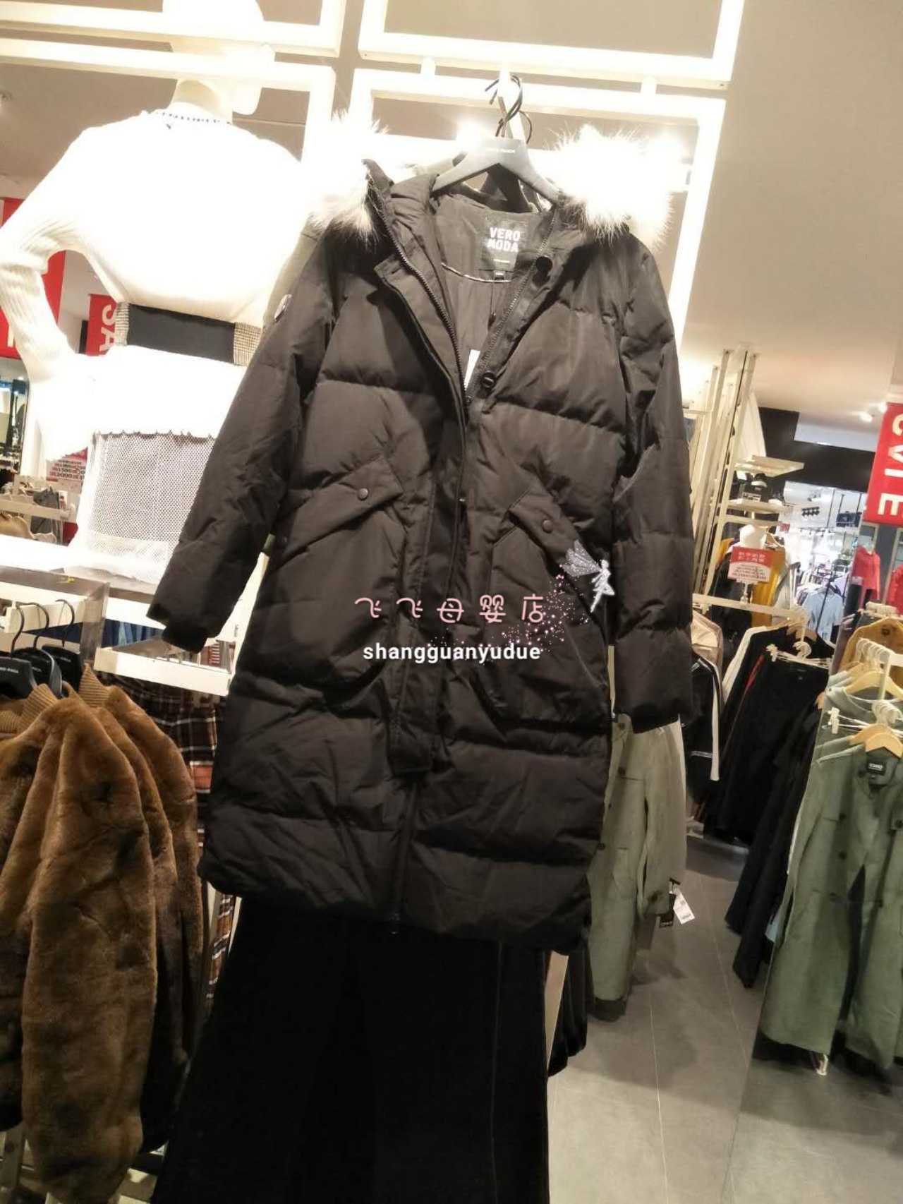 年冬季长款羽绒服女装 鸭鸭羽绒服女 317412519 黑色新款白鸭绒 2018 年冬季长款羽绒服女装 鸭鸭羽绒服女 317412519 黑色新款白鸭绒 2018