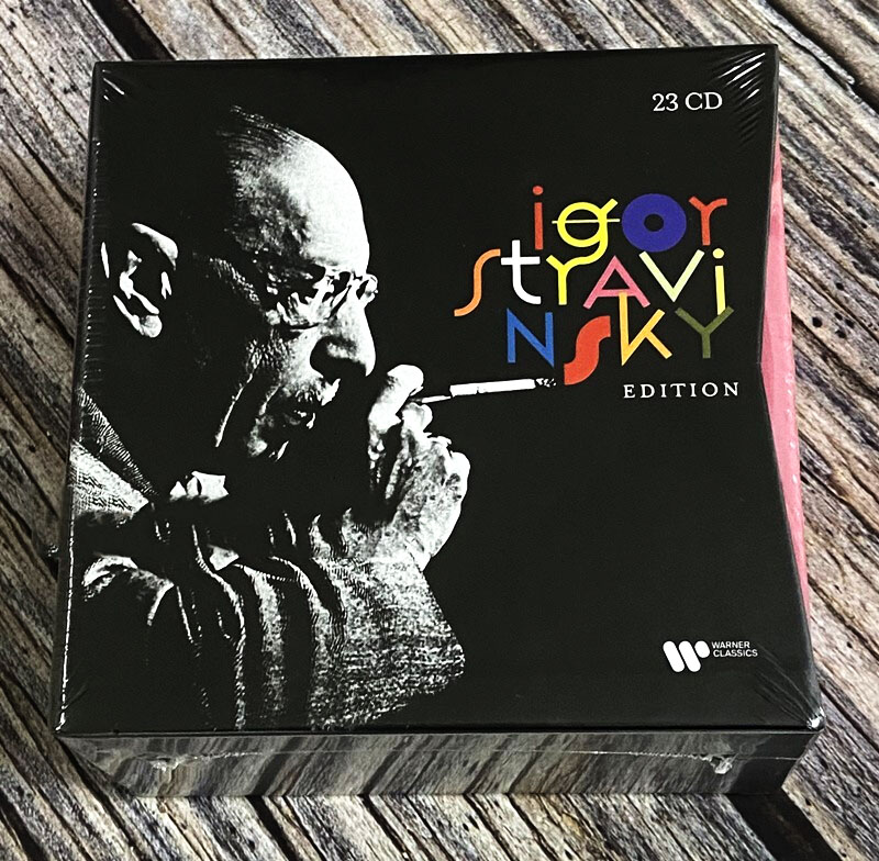 原版 Igor Stravinsky Edition 斯特拉文斯基 50周年纪念套装23CD - 图2