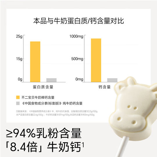 Leche en barra de calostro con alto contenido de calcio Fujibaby DHA