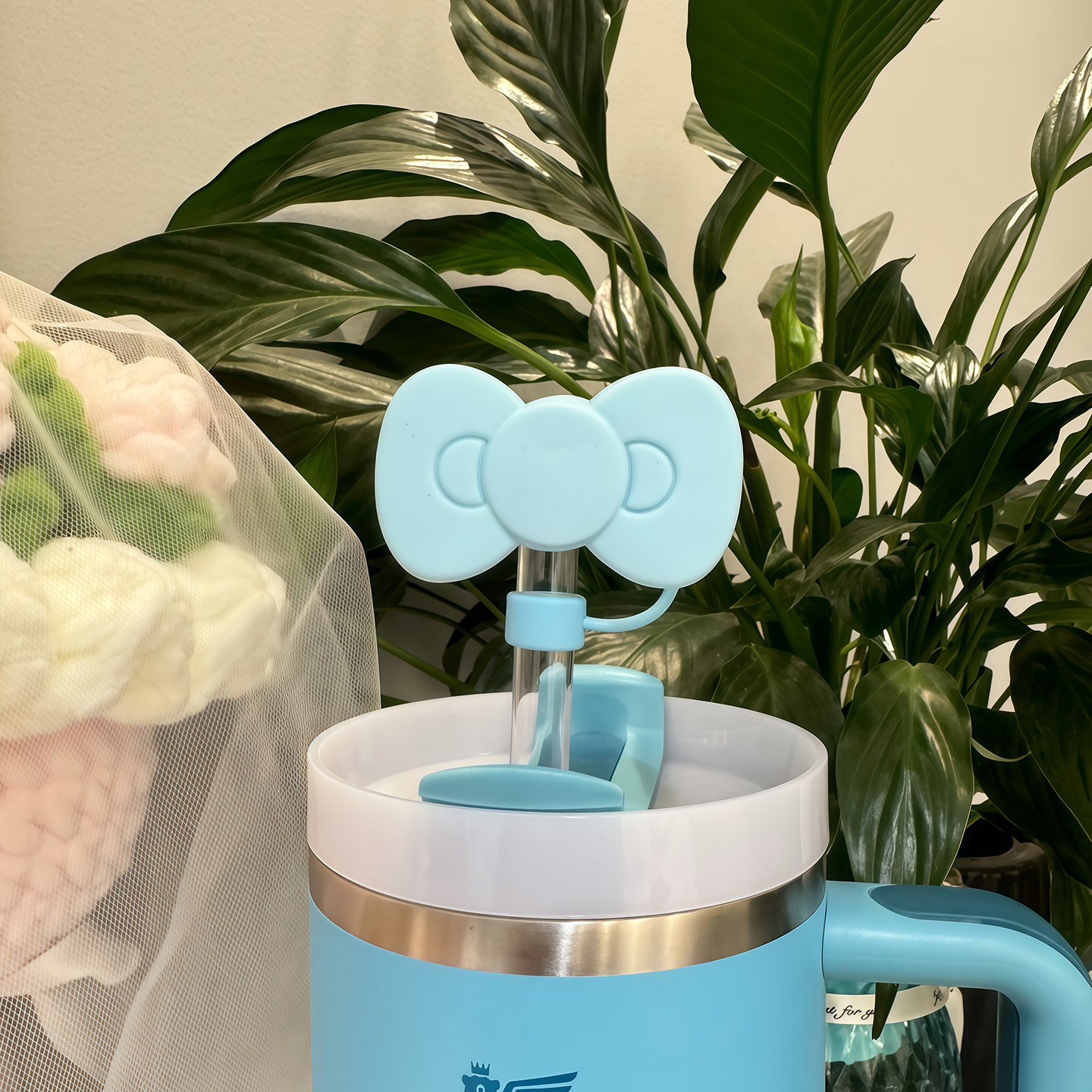 适配stanley吸管防尘塞史丹利保温杯吸管帽杯子吸管套水杯配件 - 图0