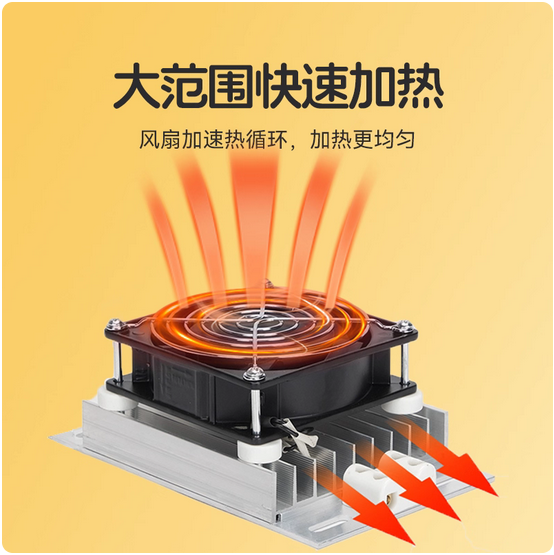 铝合金加热器鹦鹉宠物鸟取暖风机ptc控温控保温管育雏电暖风扇,淘宝优惠券,粉丝福利购,淘宝优惠卷