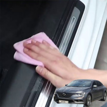 Apply Renault Samsung QM6 XM3 car threshold bar anti-step sticker protection upscale anti-scraping patch protection strip anti-bumper