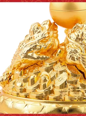 李居明2025吉祥物正南三重彩摆件