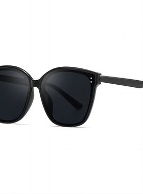 古奢男女经典大框太阳镜气质情侣素颜墨镜防紫外线眼镜