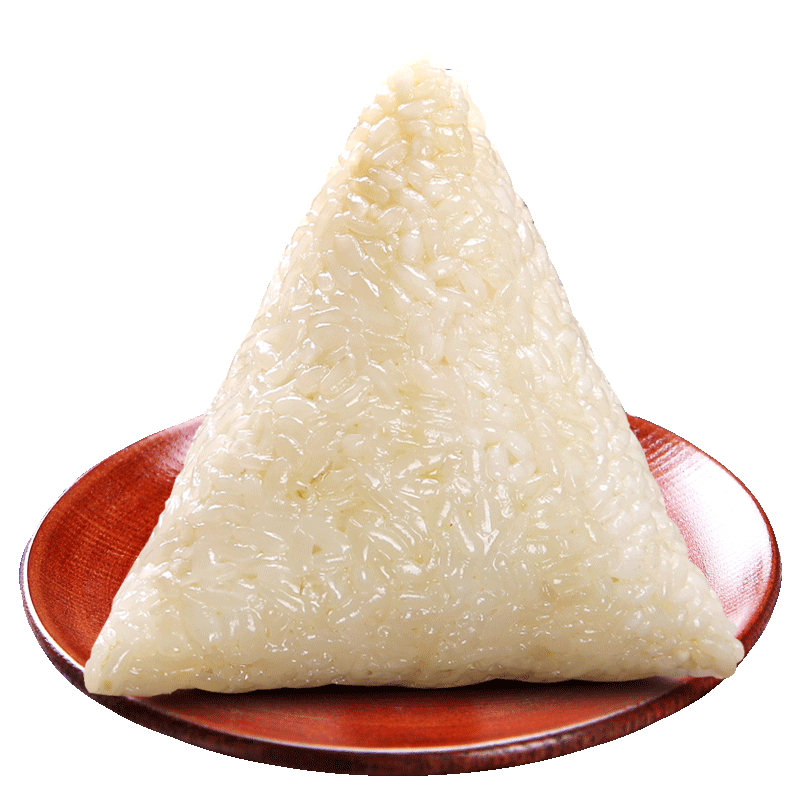 嘉兴红船原味清水粽真空白米粽糯米粽子红豆蜜枣豆沙素粽