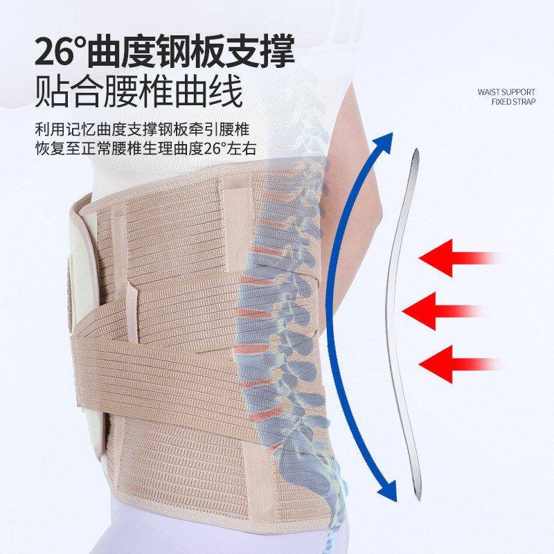 带腰间盘固定护腰带腰部突出带加压护腰支撑加宽钢板可用双向四季,淘宝优惠券,粉丝福利购,淘宝优惠卷