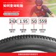 MAXXIS玛吉斯山地车内外胎M333防刺26x1.95山马29寸275自行车轮胎