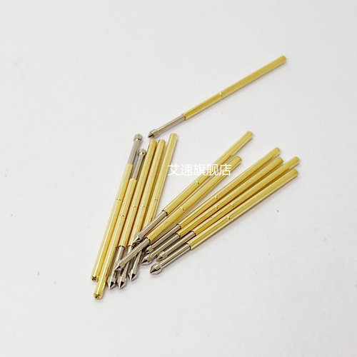 探针P100-E2圆锥头测试针顶针总长33MM针管1.36MM针头直径1.5mm - 图0