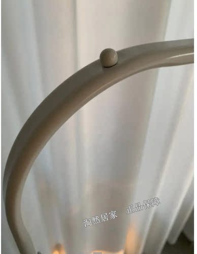 IKEA宜家穆利格晾衣架挂衣架落地晒衣架简约置地钢白北欧宿舍学生 - 图1