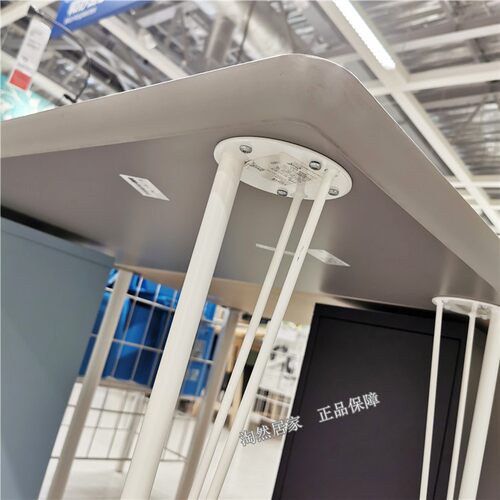 IKEA宜家克瑞尔 附脚轮桌腿办公桌 桌腿 书桌腿可移动桌腿带锁 - 图0