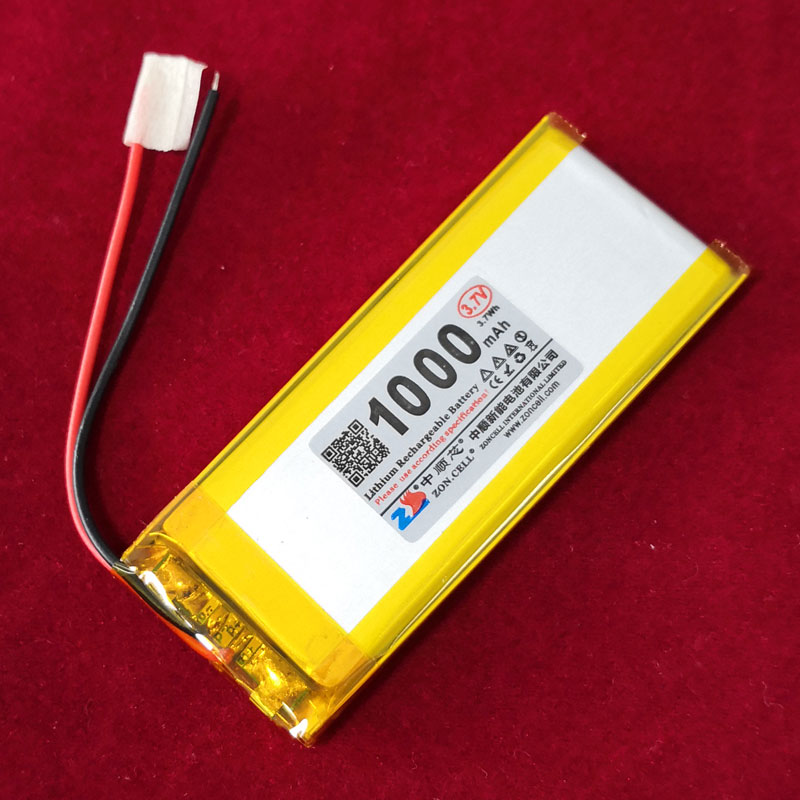 中顺芯402764便携仪器仪表聚合物锂电池3.7V 7.4V 11.1V 1000mAh - 图1