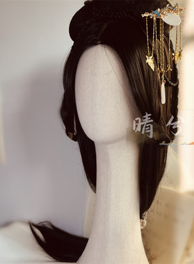 宋明制汉服发饰国风烧蓝发钗