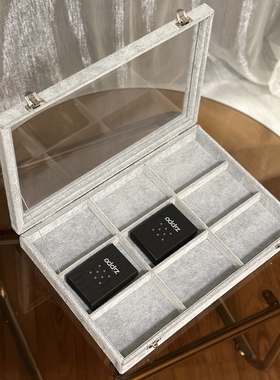 打火机展示收纳收藏盒带盖防尘