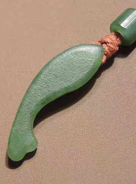 和田玉小鱼.碧玉小鱼.籽料小鱼.新疆籽料小鱼.天然和田玉小鱼吊坠