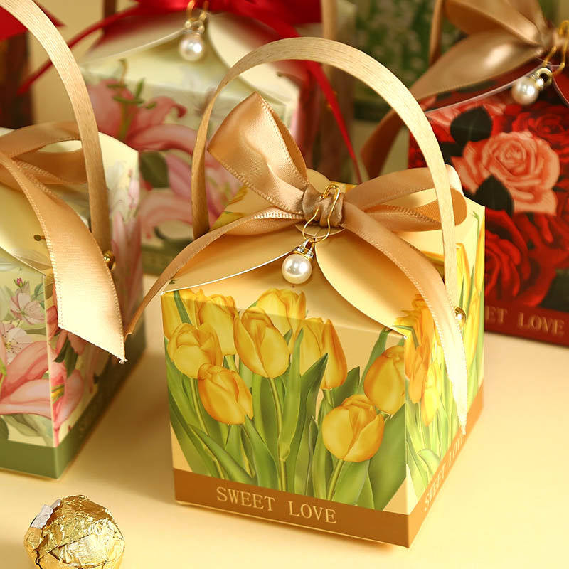 感恩节圣诞节礼物2024新款送礼花茶茶叶伴手礼盒带贺卡礼品送老师