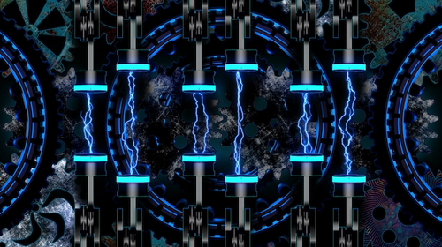 4个机械心脏动感无限循环vjloop舞台背景视频素材Techno Heart - 图2