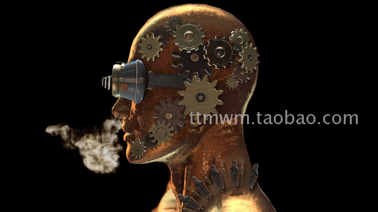 30个Resolume 3D蒸汽朋克机械风格动画视频素材SteampunkVision - 图1