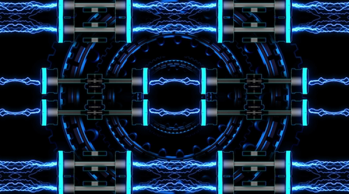 4个机械心脏动感无限循环vjloop舞台背景视频素材Techno Heart - 图3