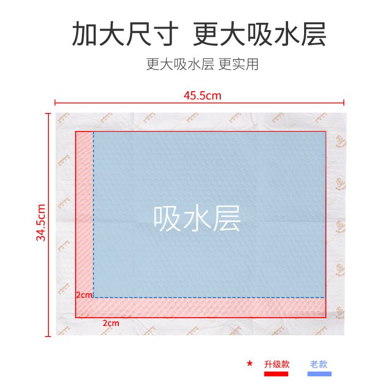 棉花秘密一次性0-3岁新生隔尿垫 棉花秘密隔尿床垫
