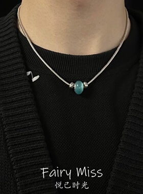 银色冷淡风钛钢不掉色百搭锁骨链