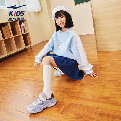 鸿星尔克女童夏季新款新款运动鞋