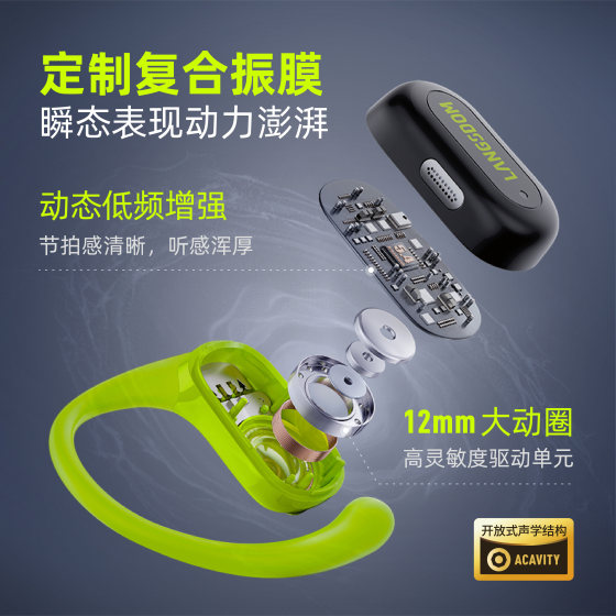 Lansdowne high-end open earhook Bluetooth headphones